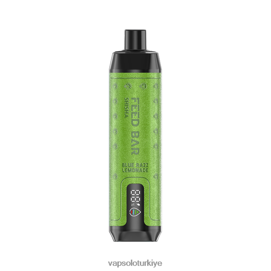 VapSolo Flavours - mavi razz limonata VapSolo SHISHA tek kullanımlık elektronik sigara 6L02XF3